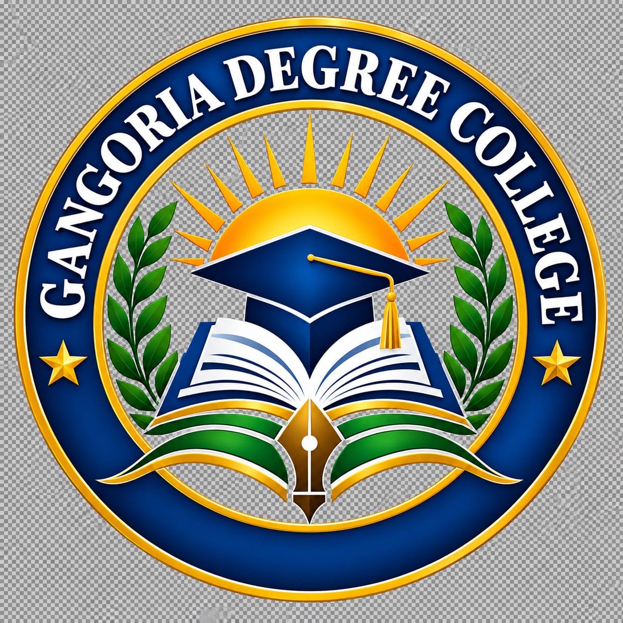 Gangoria Degree College Logo